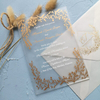 Myway Custom Acrylic Wedding Invitation Transparent Personalized Wedding Invitation Acrylic Clear Invitations