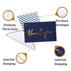Gold Thankyou Notes Thank You Cards with Envelopes Custom for Supporting My Small Business Card