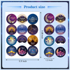 Eid Mubarak Round Ramadan Gift Tag Sticker Muslim Journal Stickers