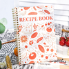 Spiral Healthy Eating Planner Daily Meal Tracker & Calorie Management Notebook Custom Wellness Journal Meal Planner