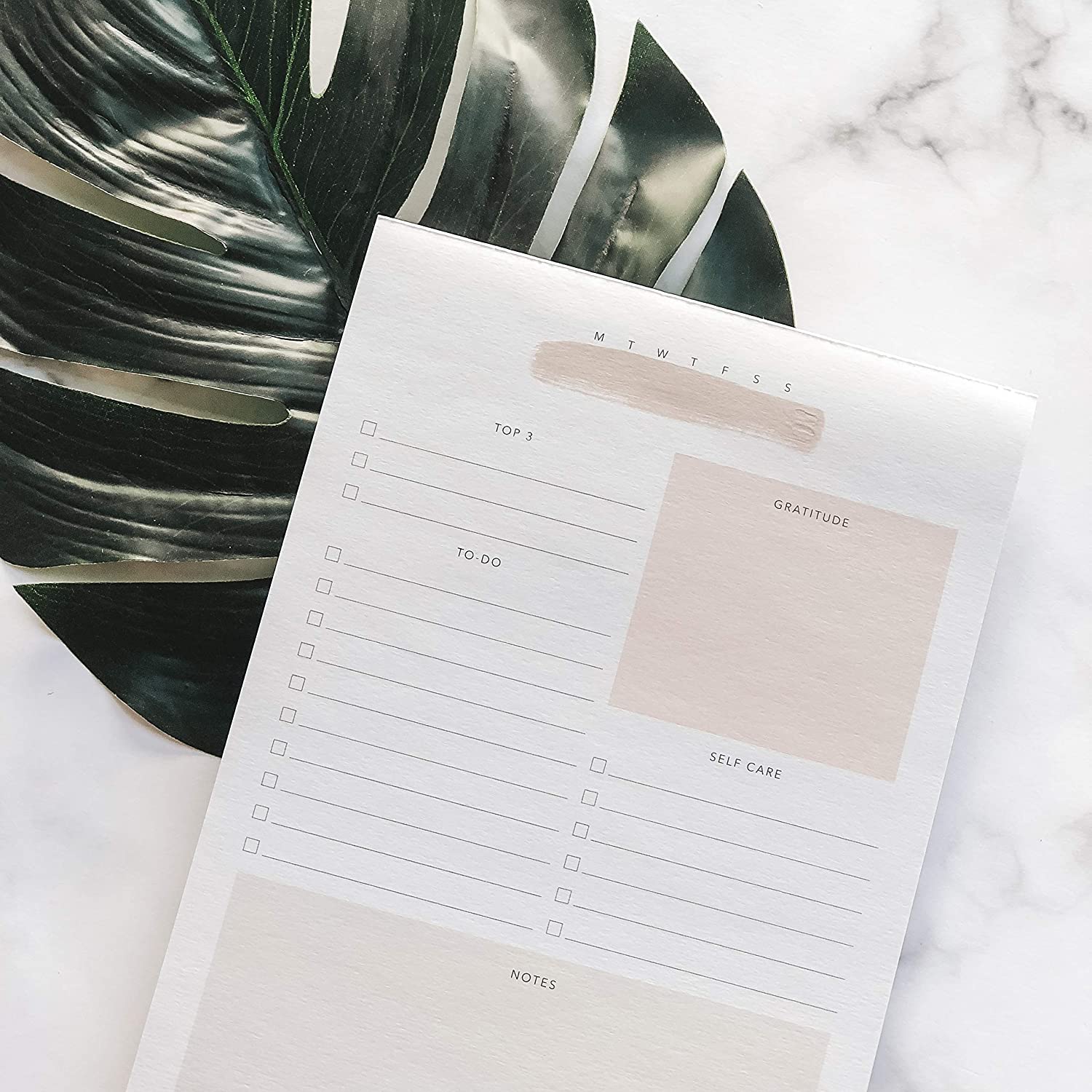 Hot Sell Daily Planner Tear Off Pad Desk Notepad With Custom Logo Printed Schedule To-Do List Task Planner