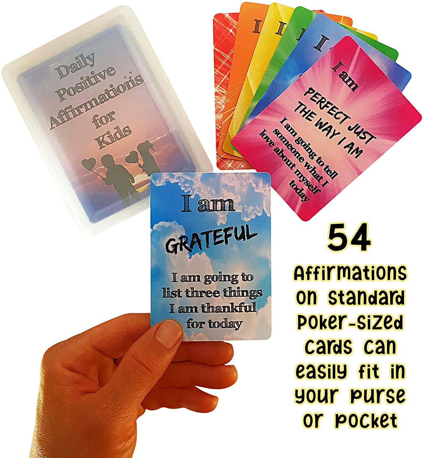 Daily Positive Affirmation Cards Inspire Your Children Daily To Increase Confidence Affirmation Cards for Kids