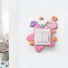 Custom 3d Foam Wall Stickers on-off Switch Outlet Cover Cute Beautiful Cartoon Animal Sticker Bedroom Kitchen Office Decor 