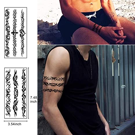 Long Lasting Custom Design Temporary Sleeves Adult Fake Tattoo Male Fashion Stickers Body Art Shoulder Chest Arm Leg Back