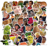 Funny Meme Stickers Cute Decals for Laptop Water Bottles Waterproof Sticker