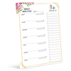Glod Foiled Notepads Print Custom Logo Printed 