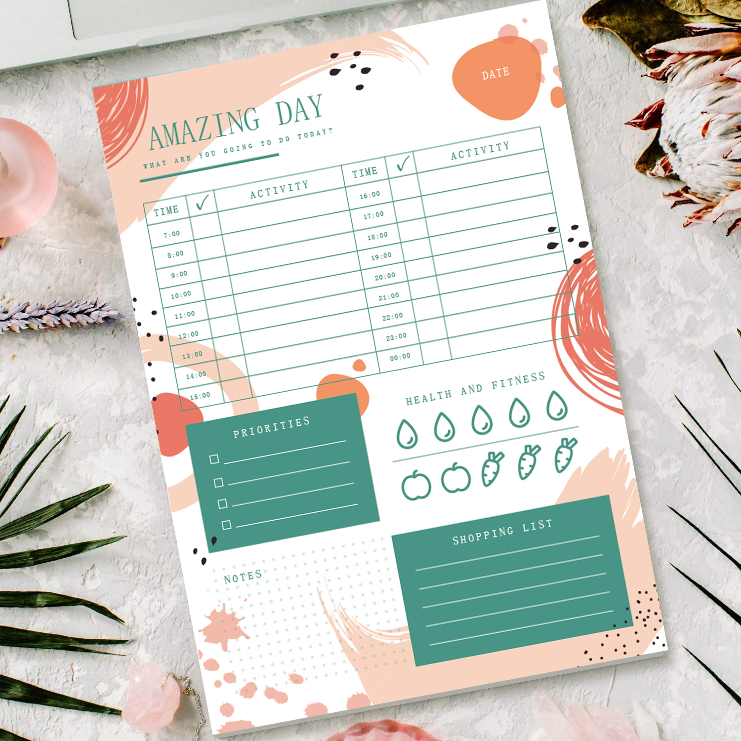  To Do List Notepads Custom Logo Printed Daily Weekly Planner Custom Rhodia Notepad