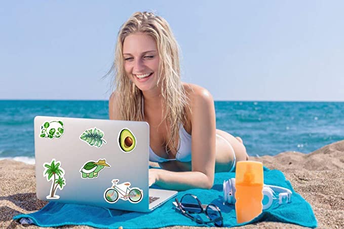 Custom Vinyl Stickers & Decals for Water Bottles Cute Funny Waterproof Trendy Sticker Teens Girls Women Computer Laptop