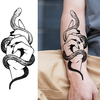 Black Temporary Tattoo Sticker Waterproof Body Arm Sticker