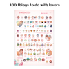 100 Adventure Challenge Couples Scratch Off Cards Date Deck Scratch Off Posters for Couple