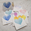 Creative Foldable Love Heart Shaped Greeting Cards Valentines Day Christmas Wedding Birthday Card for All Occasion