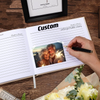 Hardcover Linen Funeral Guest Book for Sign in Celebration of Life Memorial Service