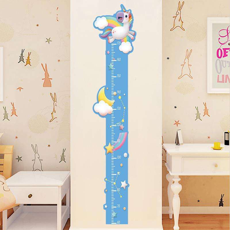 Children's Room Wall Stickers Growth Chart Height Growth Measurement Stickers