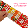 Merry Christmas Direct Thermal Labels Stickers Multi-Purpose Thermal Sticker Labels Printer for Inventory Address Name Gift Tag