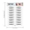 4D Eyebrow Ecological Natural Tattoo Stickers Waterproof