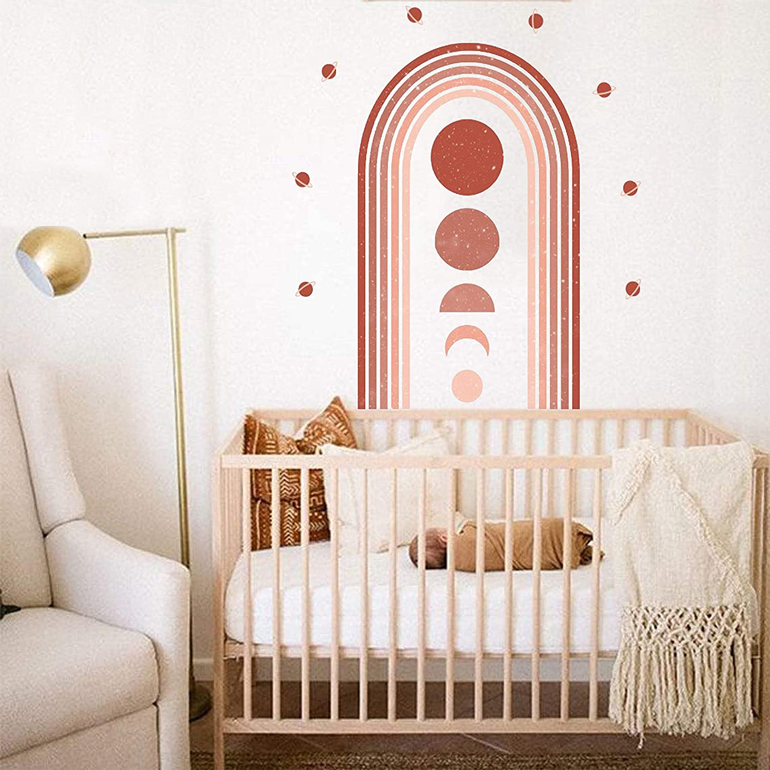 Arch Rainbow Wall Decal Decor Stickers for Decals Wall Art Stickers
