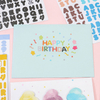 Candy Color Scrapbooking Letter Stickers