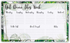 Sticky Note Custom Pad, To-Do List, Weekly Memo Planner and Scheduling Pad Set