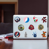Grateful Dead Sticker Waterproof for Laptop Skateboard Luggage Adults Stickers