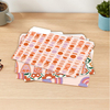 8.8 x 11.5 Inch 1/3 Tab Colored File Folders Letter Size Manilla Folders Floral Decorative Colored File Folders for Documents