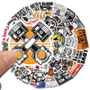 Industrial Style Diesel Mechanic Man Stickers DIY Laptop Luggage Waterproof Removable Sticker