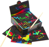 Scratch Off Rainbow Notes Scratch Art Paper for Kids