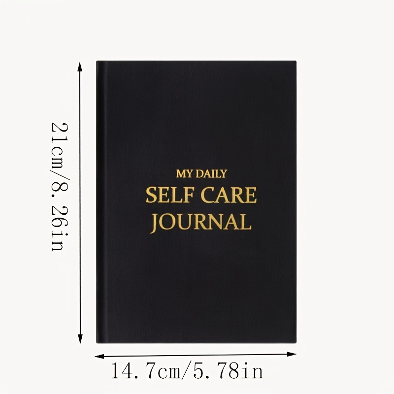 Undated Reflection Diary for Happiness Positivity Productivity & Self-Care, Hardcover Notebook for Record 5 Minutes A Day