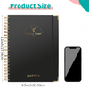 Minimalist A4 Spiral Notebook 120 GSM Dotted Paper Hardcover Journal for Work School and Personal Notes