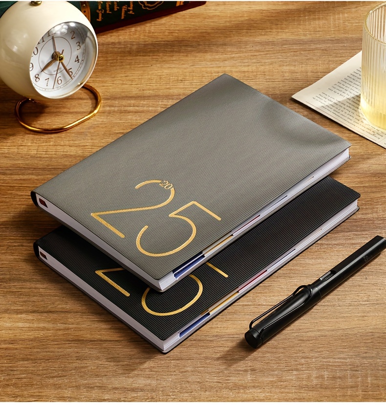 2025 Daily Agenda Notebook for Business, Office, And Personal Planning - Ideal Gift for College Students And Professionals