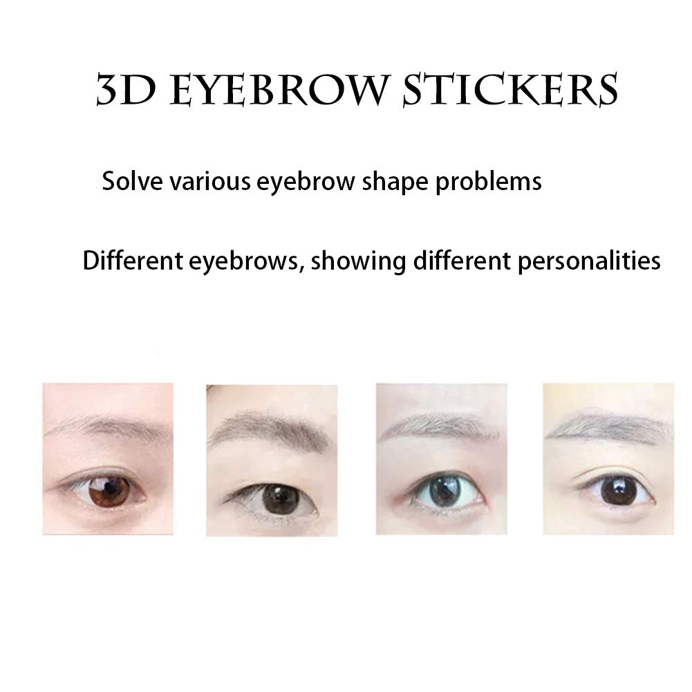 Low Price Custom 3D Eyebrow Sticker Paper Tattoo Temporary Tattoo Sticker