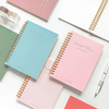 B6 Paper Notebook Horizontal Line Grid Coil Travel Diary Book School Supplies Student Stationery Notebook 