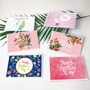  New Design Mother's Day Greeting Card Thanksgiving Greeting Card Invitations Custom With Envelope 2021 Gift For Mom 