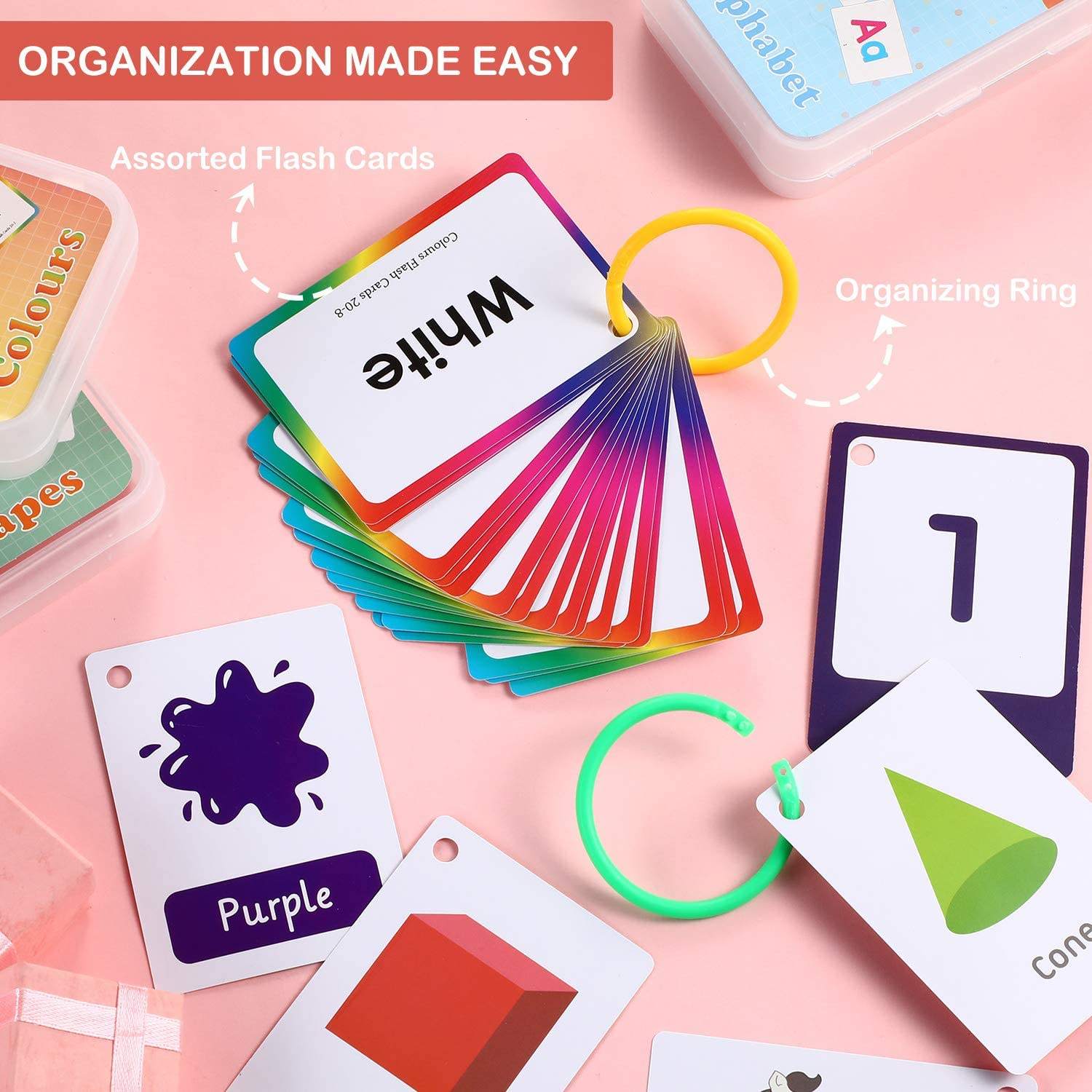 Fun Learning Baby Educational Flash Cards in Stock Flash Card Printing Customized