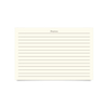 Double Sided Recipe Card Paper Kraft Paper Blank Note Cards