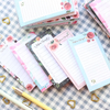 New Flower Sereise Fridge Magnetic Memo Pad School Supplies Stationery Planner Note Pad