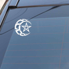 Custom Personality Cartoon Star Car Decal Matt Stickers Waterproof PVC Window Stickers