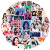 Kpop Itzy Stickers Trendy Cool Singer Graffiti Decals for Phone Water Bottles Sticker
