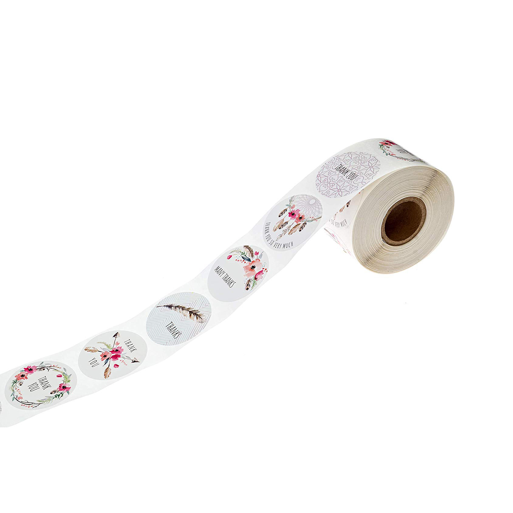 Thank You for Supporting My Small Business Stickers Packaging Label for Custom Roll Sticker Label Printing