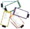 5 Pack Magnetic Notepads for Fridge with Pen Holder Full Magnet Back Notepad to Do List 50 Sheets