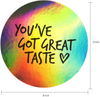 Custom Holographic Thank You Stickers
