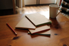 A5 Study Notebooks Kraft Tabbed Notebook Work Journal Colored Paper Note book With Tabs, Divider Tab Notebook