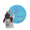 11inch Colorful Removable Dry Erase Dots Circles Whiteboard Spots And Sticker Dots for Classroom Tables