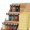 Water Resistant Minimalist Kitchen Transparent Clear Spice Jar Labels Preprinted Spice Label Stickers for Seasoning Herbs
