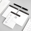 Custom Designs A4 School Notepad Large Luxury Note Pad for Todolist Message Blank Daily Schedule