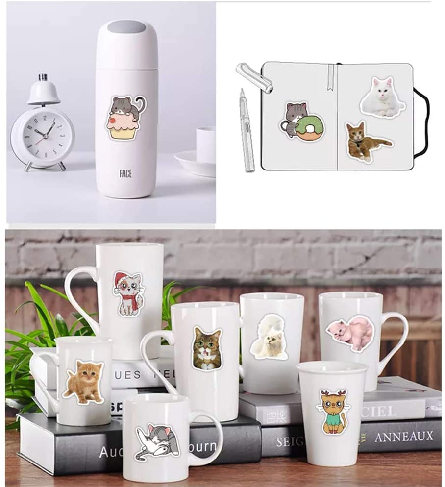 Cute Simons Cat Decal Waterproof Vinyl Stickers