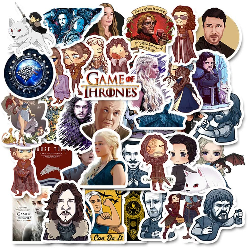 Game of Thrones Sticker For Luggage Car Laptop Decals Vinyl Stickers