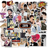 Singer Zayn Malik Stickers Waterproof Laptop Skateboard Die Cut Sticker