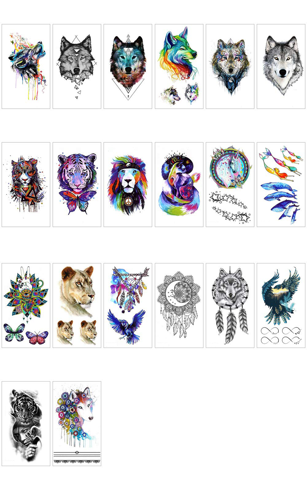 Tattoo Sticker Body Tatuajes Temporales Art Fashion Tattoo Stickers