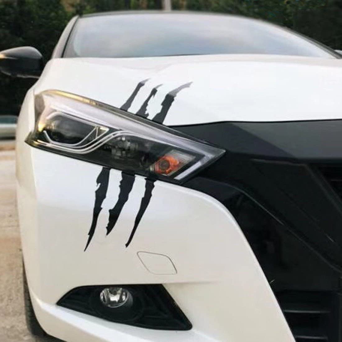 Auto Car Stickers Monster Claw Marks Scratch Waterproof Decals Car Sticker
