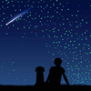 Glow in The Dark Stars with Crescent Moon Luminous Fluorescent Stickers Children's Room
